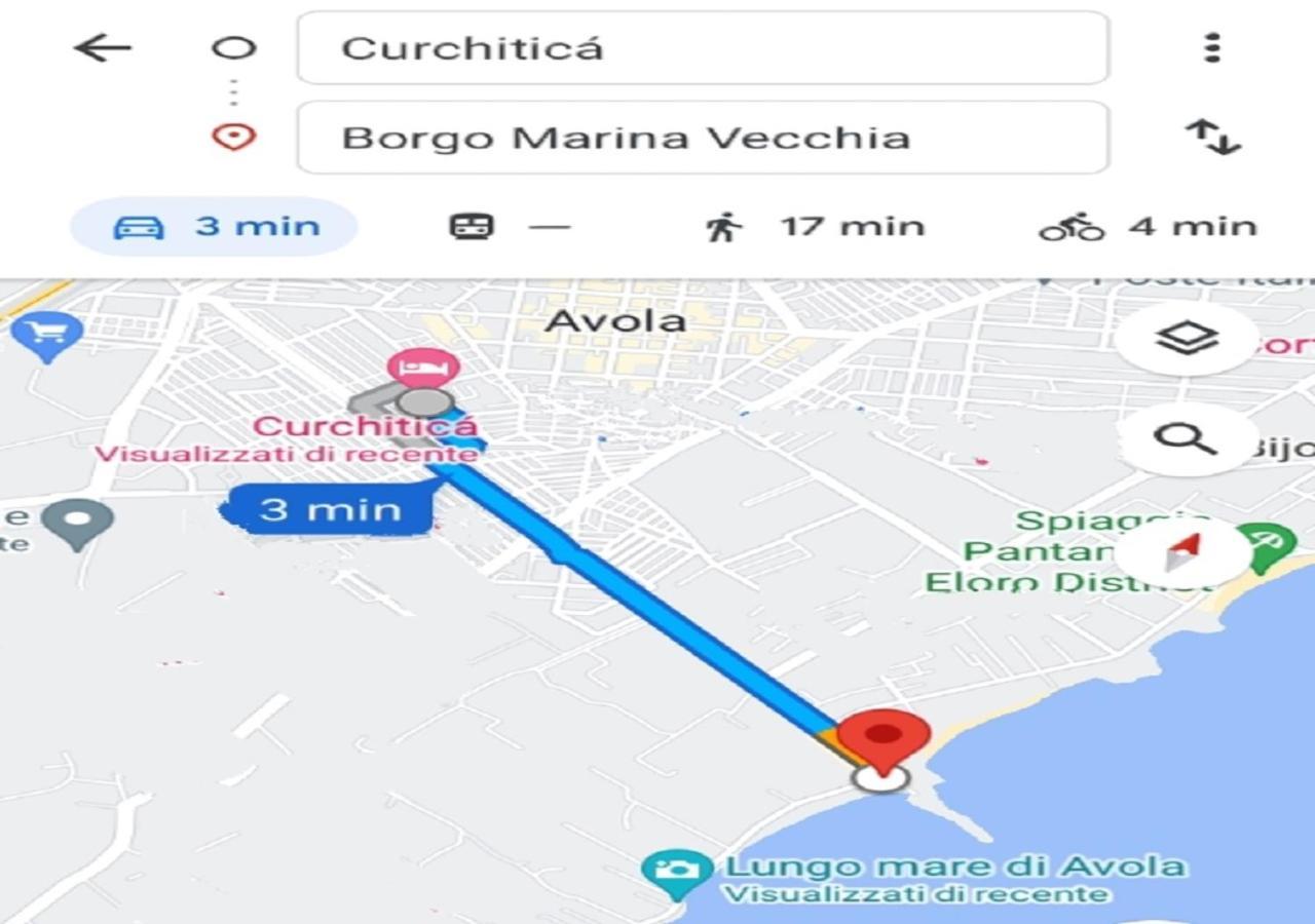 Curchitica Villa Avola Exteriör bild